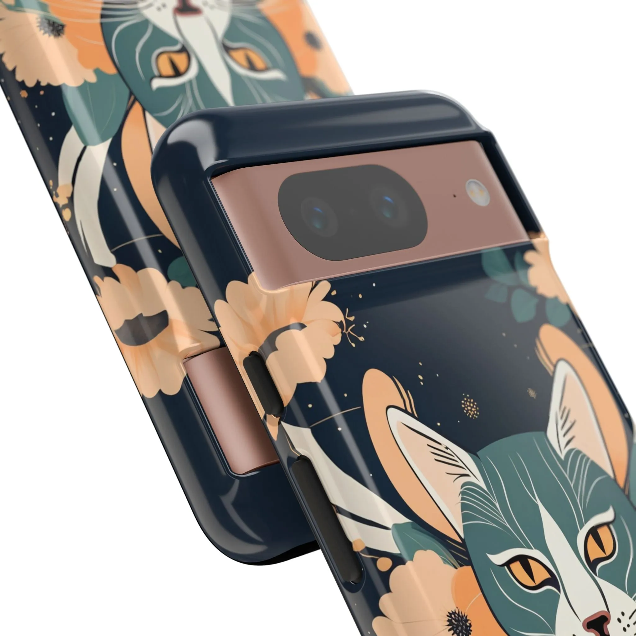 Blue Cat, Cell Phone Case - Apple, Samsung, or Google Pixel