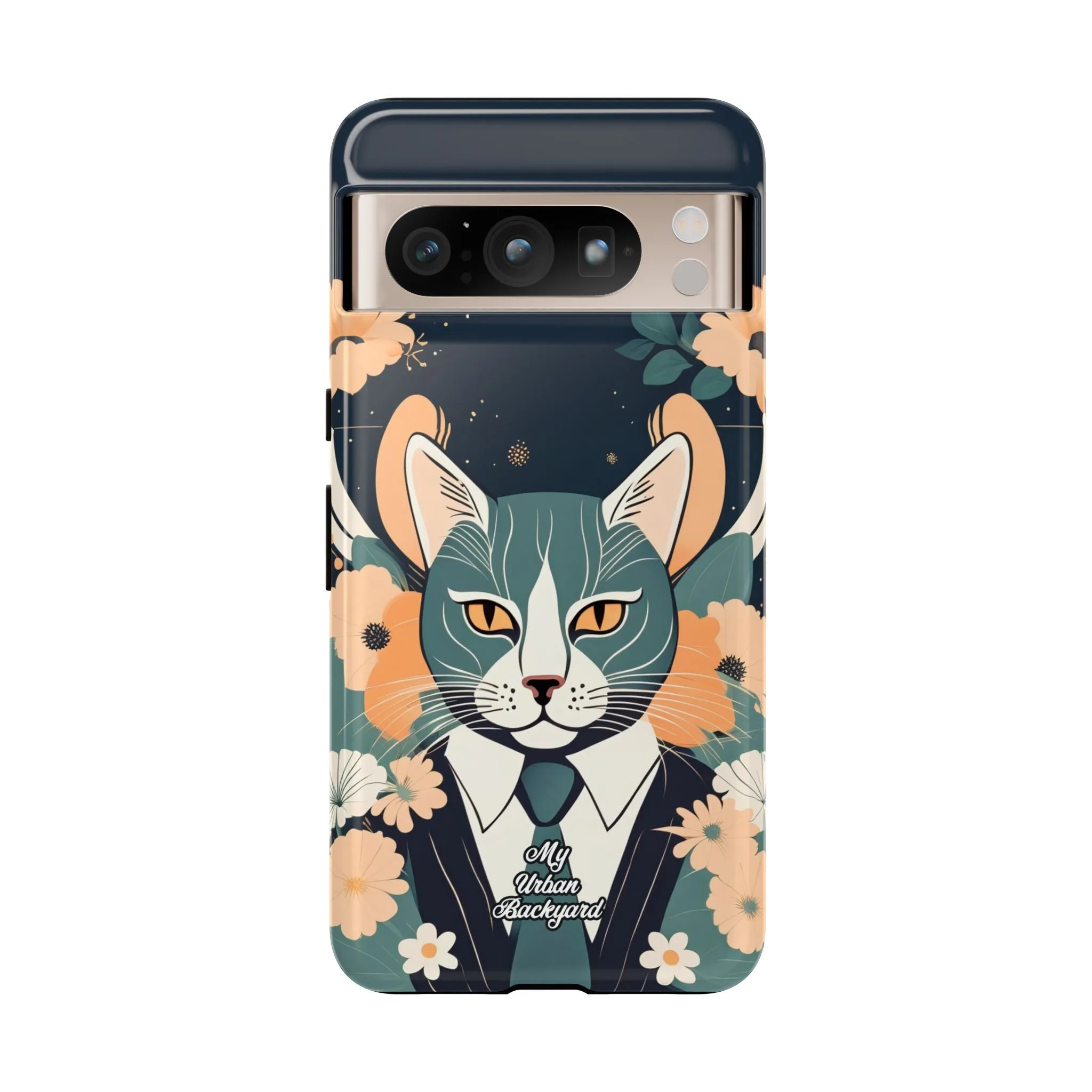 Blue Cat, Cell Phone Case - Apple, Samsung, or Google Pixel