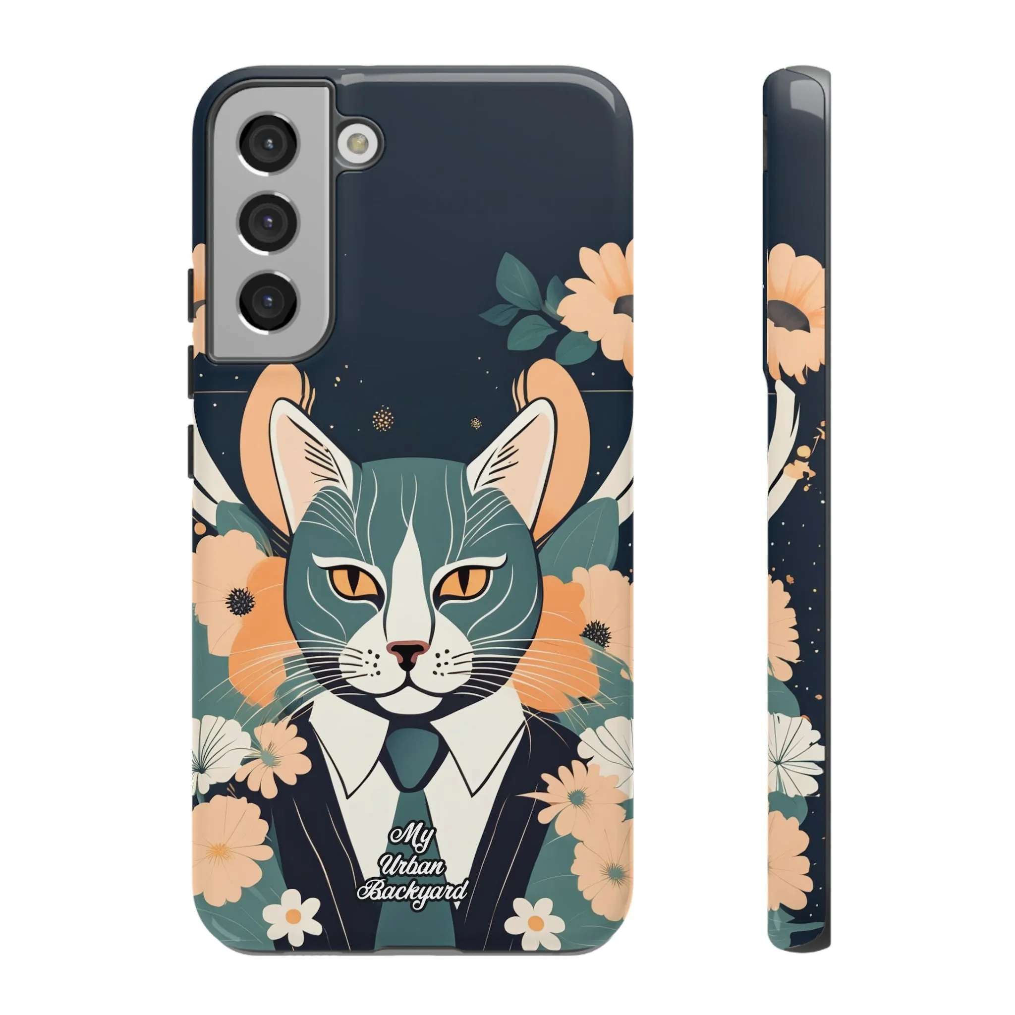 Blue Cat, Cell Phone Case - Apple, Samsung, or Google Pixel