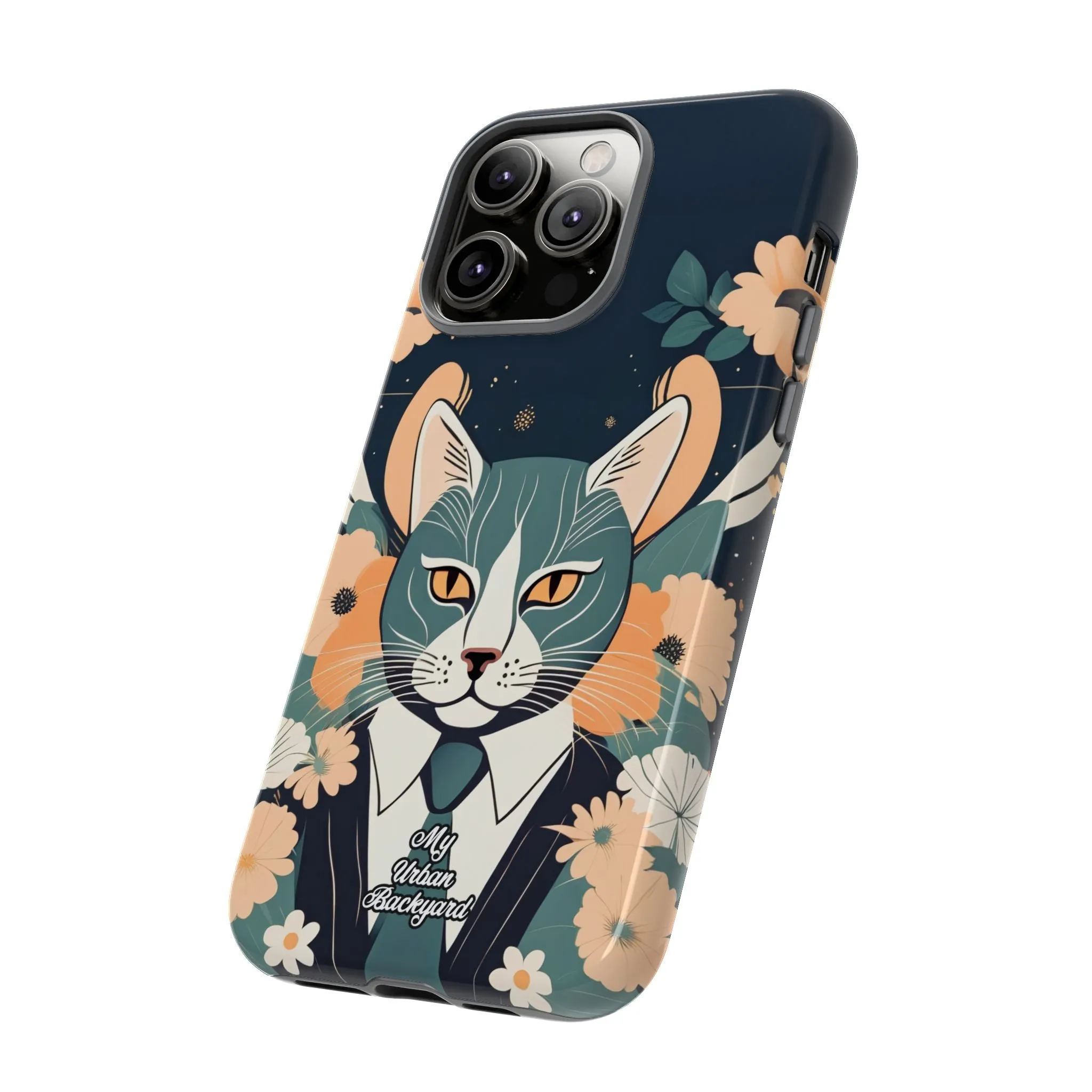 Blue Cat, Cell Phone Case - Apple, Samsung, or Google Pixel