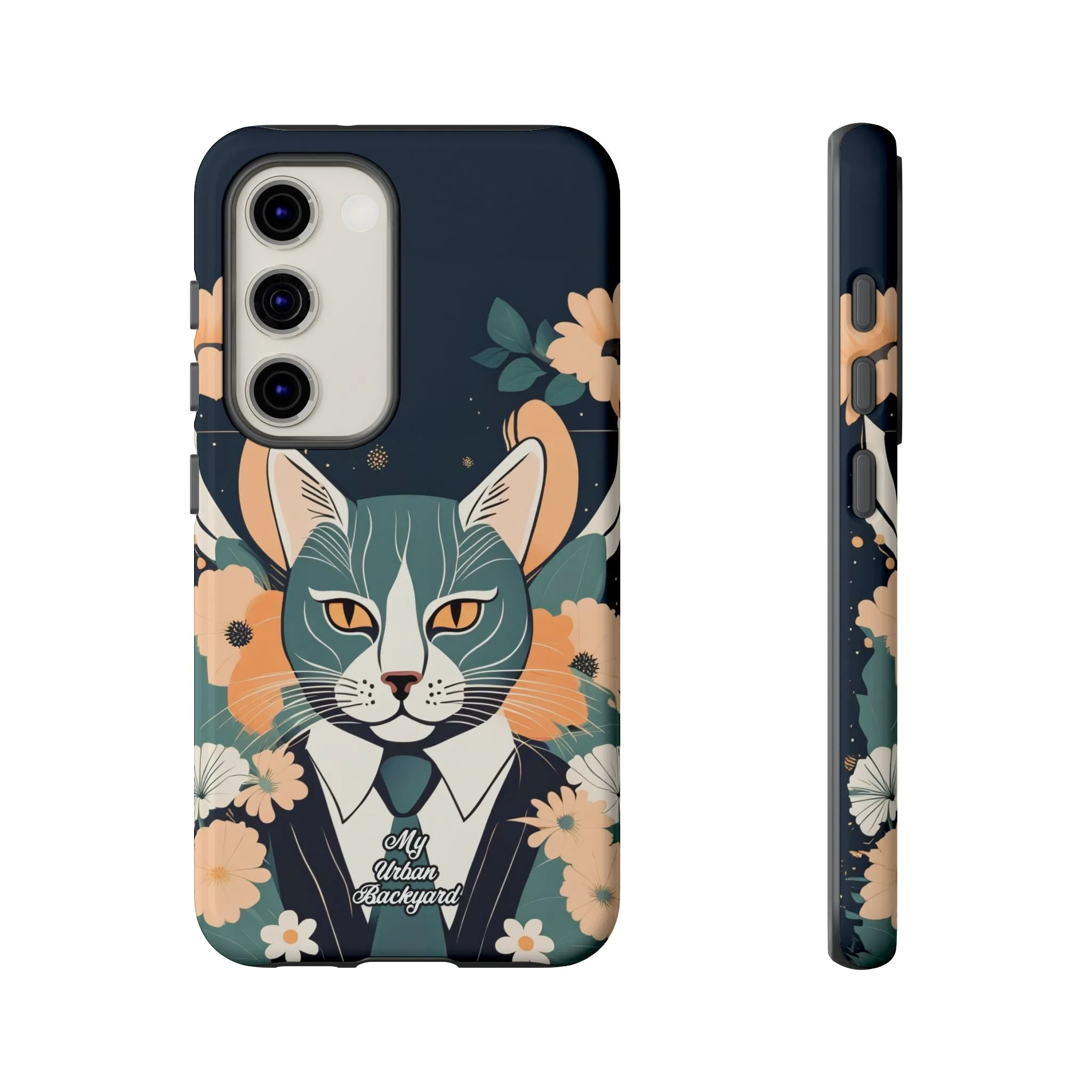 Blue Cat, Cell Phone Case - Apple, Samsung, or Google Pixel