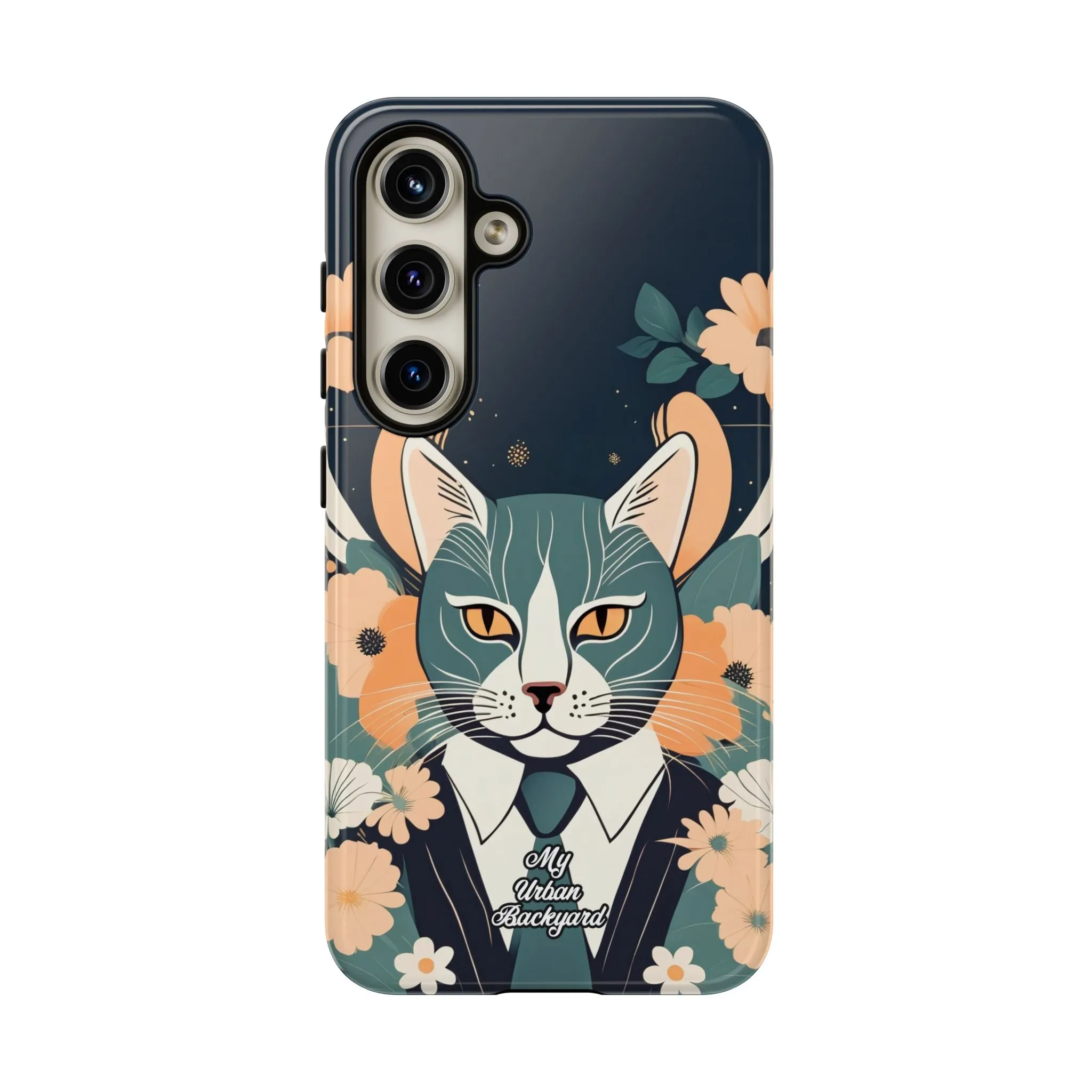 Blue Cat, Cell Phone Case - Apple, Samsung, or Google Pixel