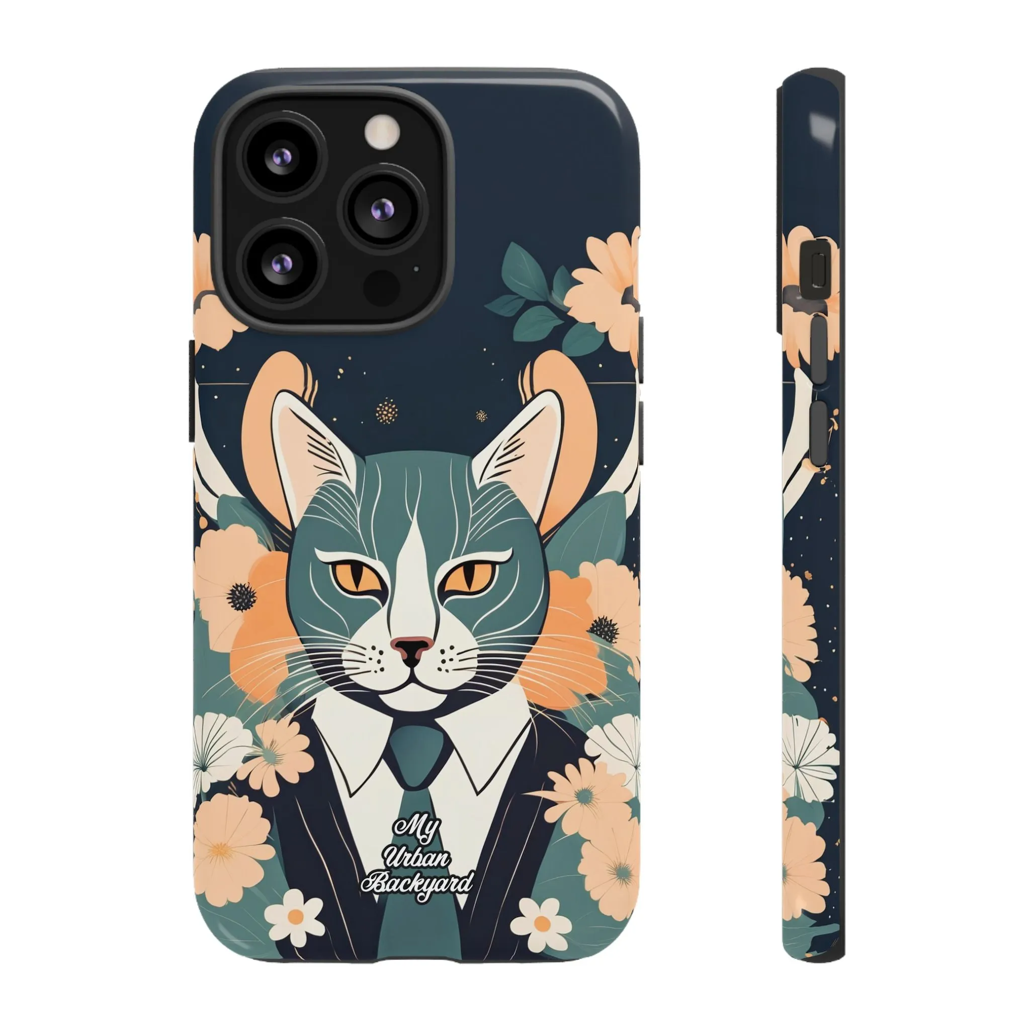 Blue Cat, Cell Phone Case - Apple, Samsung, or Google Pixel