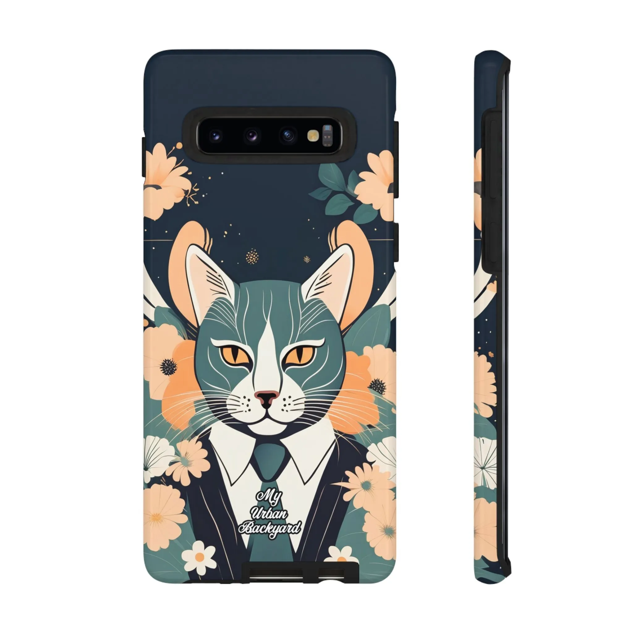 Blue Cat, Cell Phone Case - Apple, Samsung, or Google Pixel