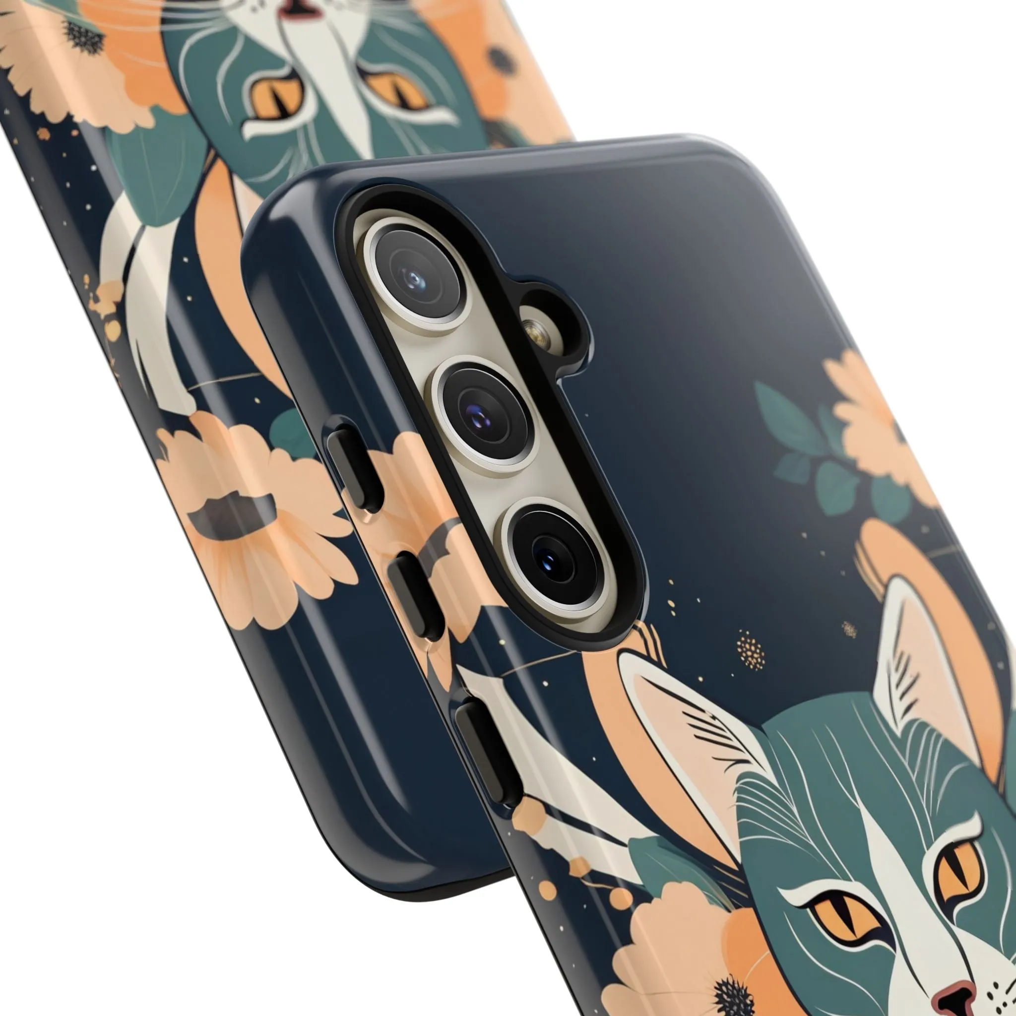 Blue Cat, Cell Phone Case - Apple, Samsung, or Google Pixel