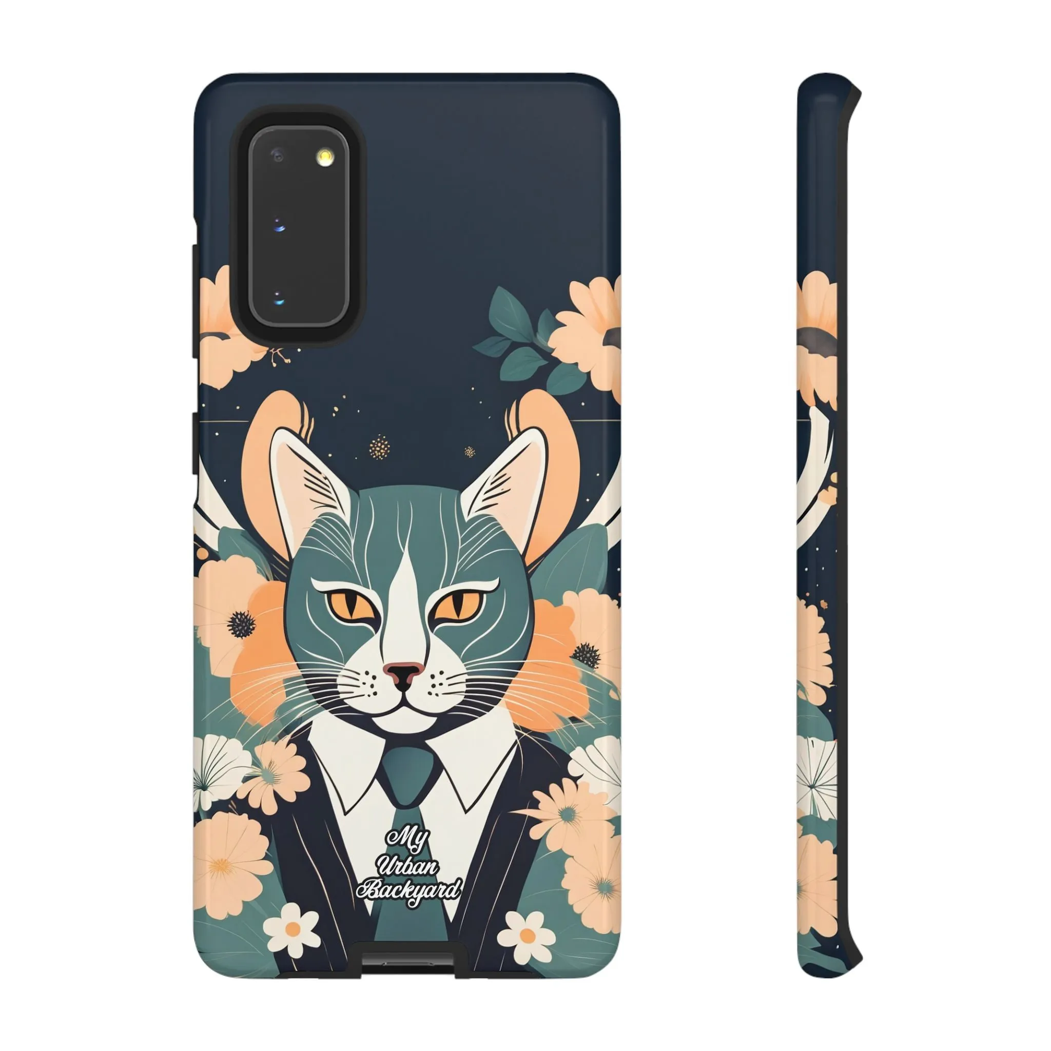 Blue Cat, Cell Phone Case - Apple, Samsung, or Google Pixel