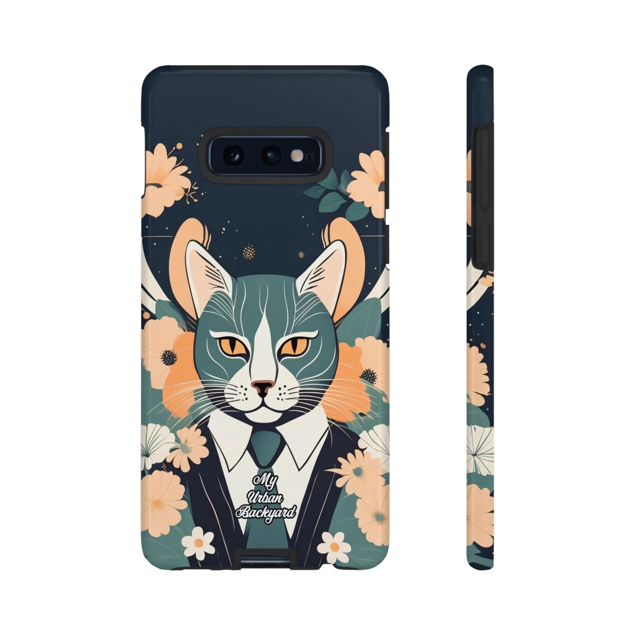 Blue Cat, Cell Phone Case - Apple, Samsung, or Google Pixel