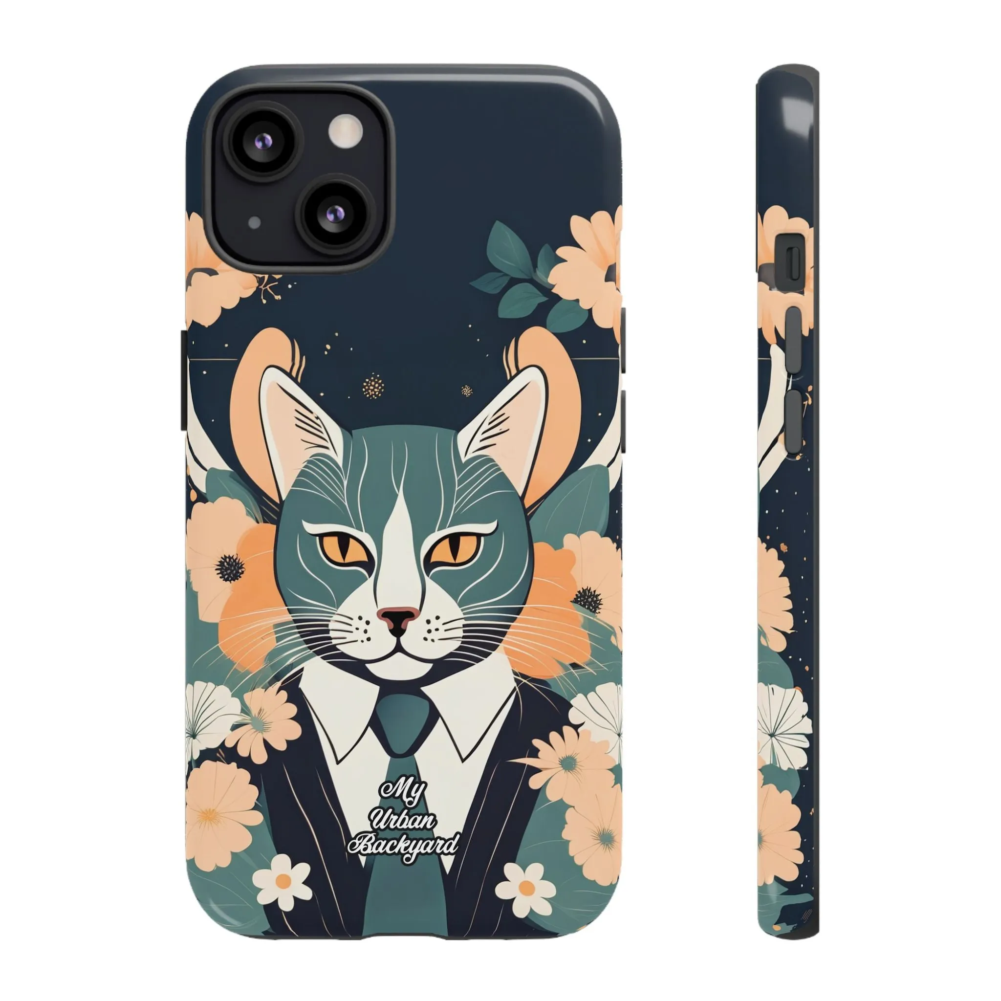 Blue Cat, Cell Phone Case - Apple, Samsung, or Google Pixel