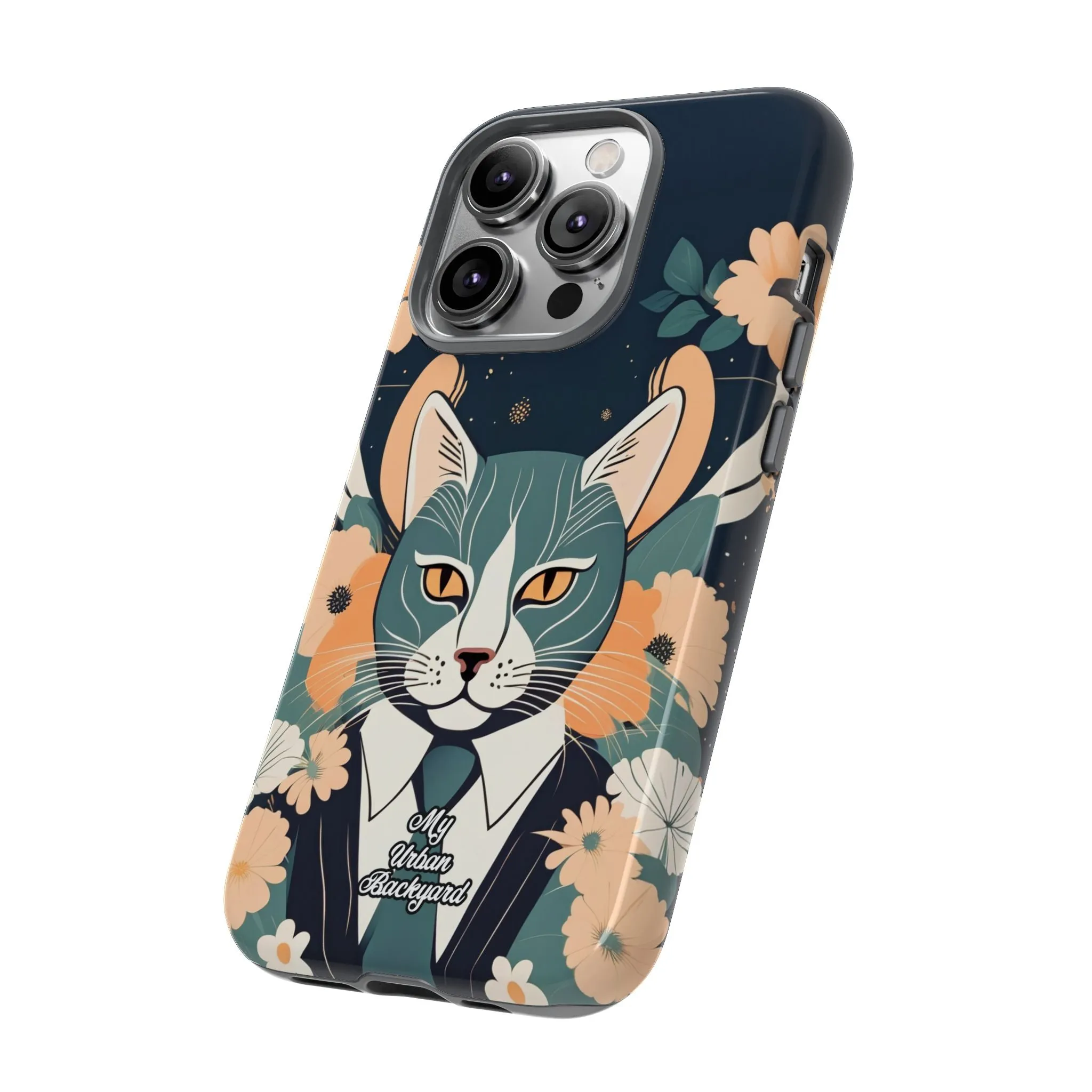 Blue Cat, Cell Phone Case - Apple, Samsung, or Google Pixel