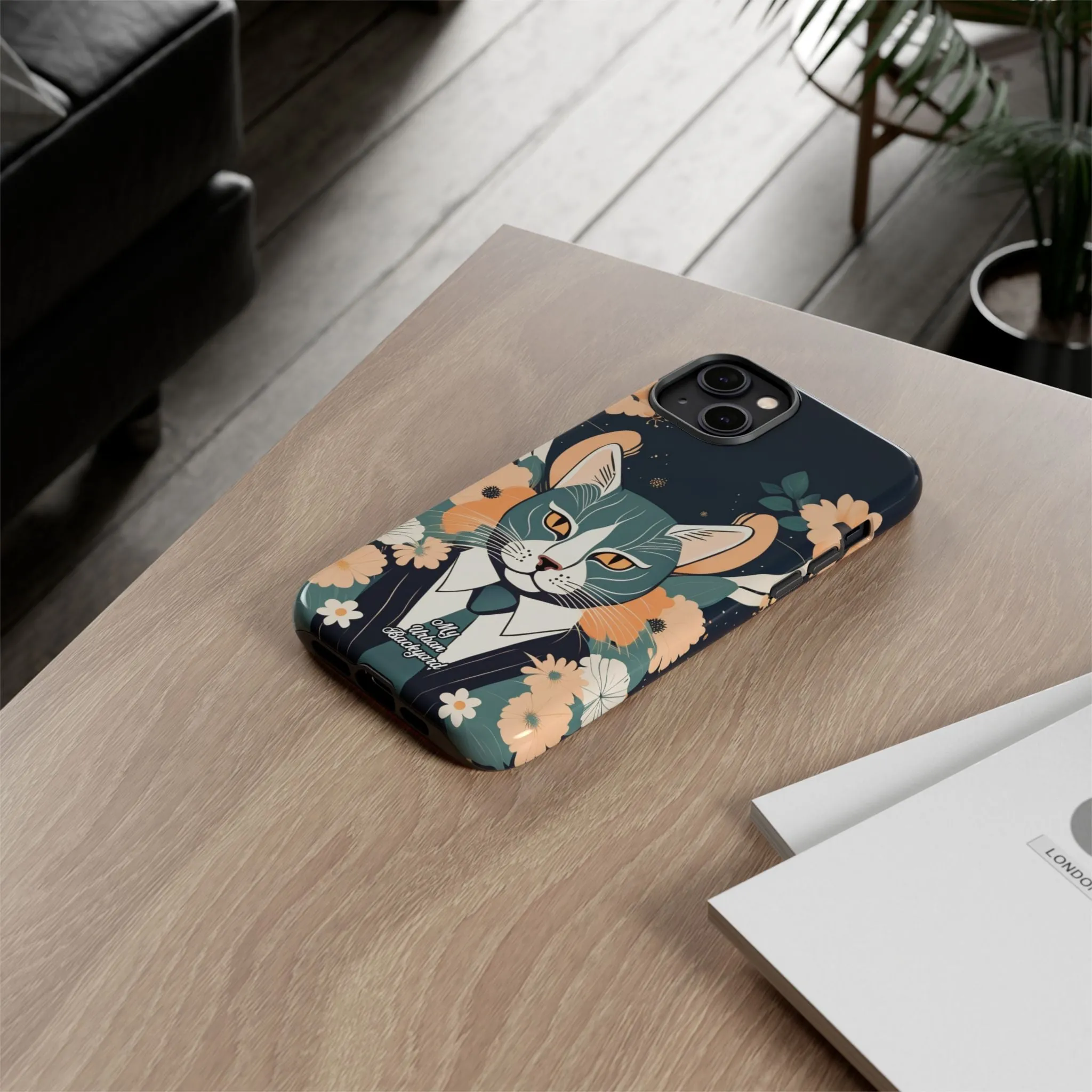 Blue Cat, Cell Phone Case - Apple, Samsung, or Google Pixel