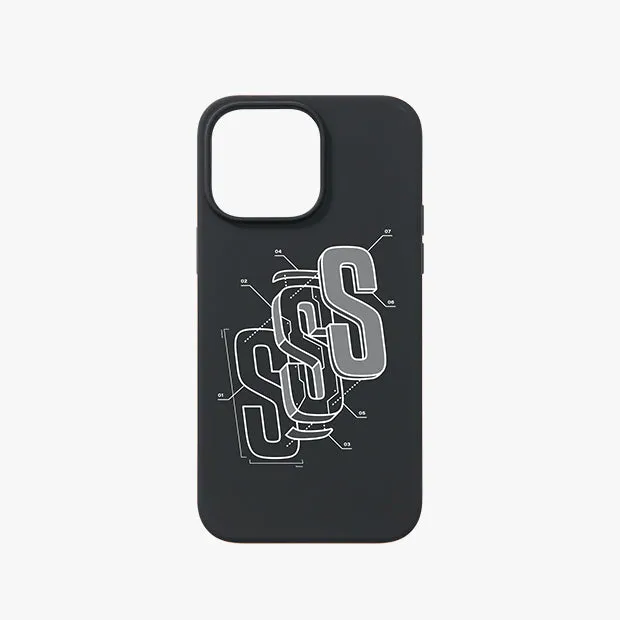 Blueprint iPhone Case [Black]