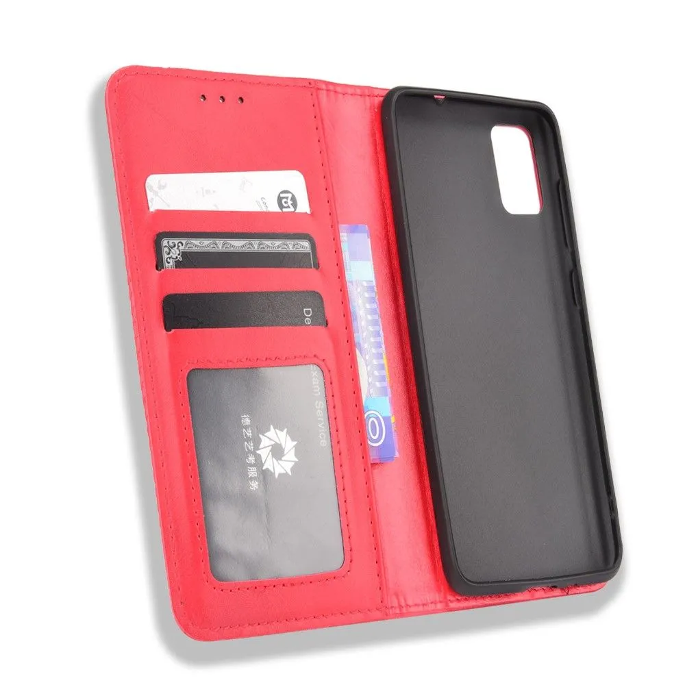 Bofink Vintage ZTE Blade A31 leather case - Red