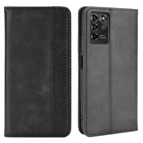 Bofink Vintage ZTE Blade V30 Vita leather case - Black