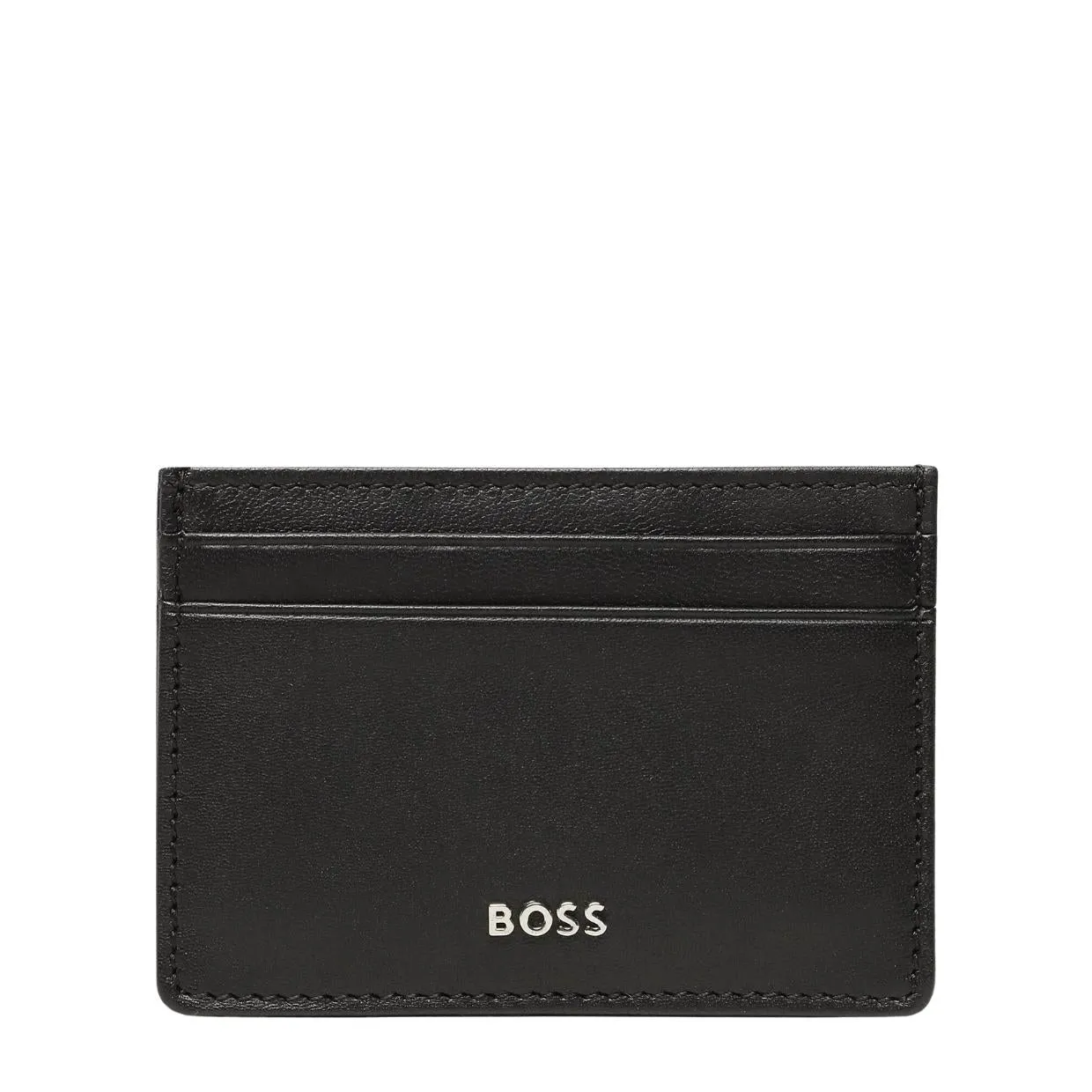 BOSS Metal Logo Card Case & Wallet Gift Set