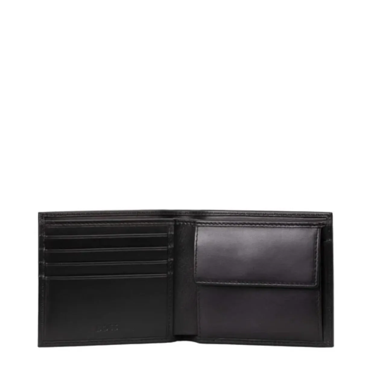 BOSS Monogram Logo Leather Card Case & Wallet Gift Set