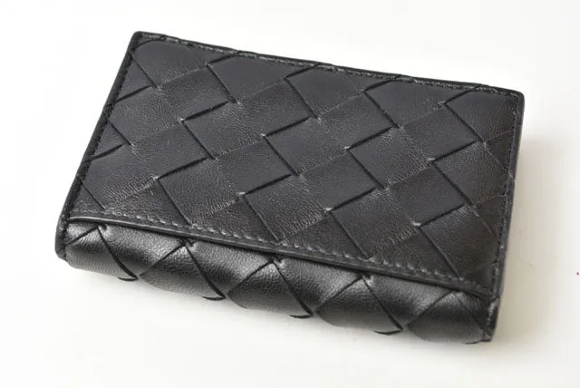 Bottega Veneta Lambskin Card Case/Business Card Holder/Coin Case