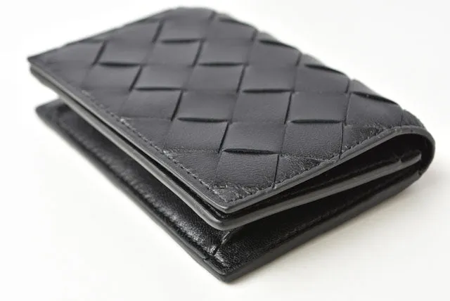 Bottega Veneta Lambskin Card Case/Business Card Holder/Coin Case