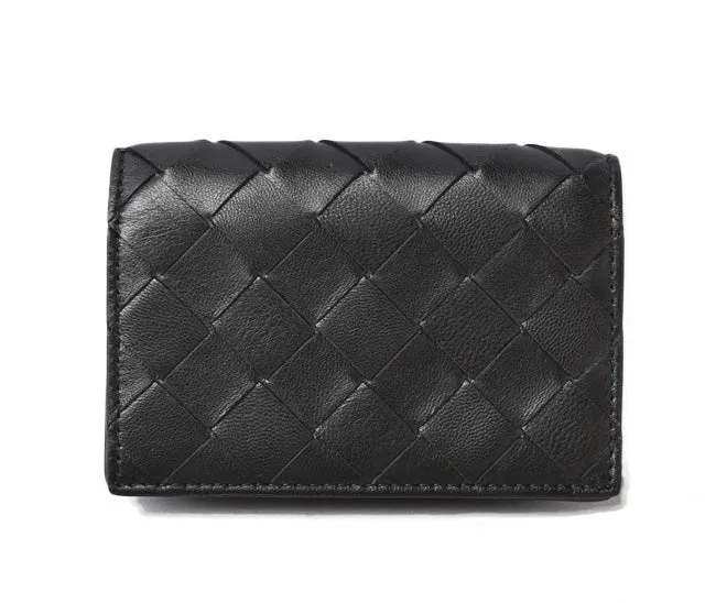 Bottega Veneta Lambskin Card Case/Business Card Holder/Coin Case