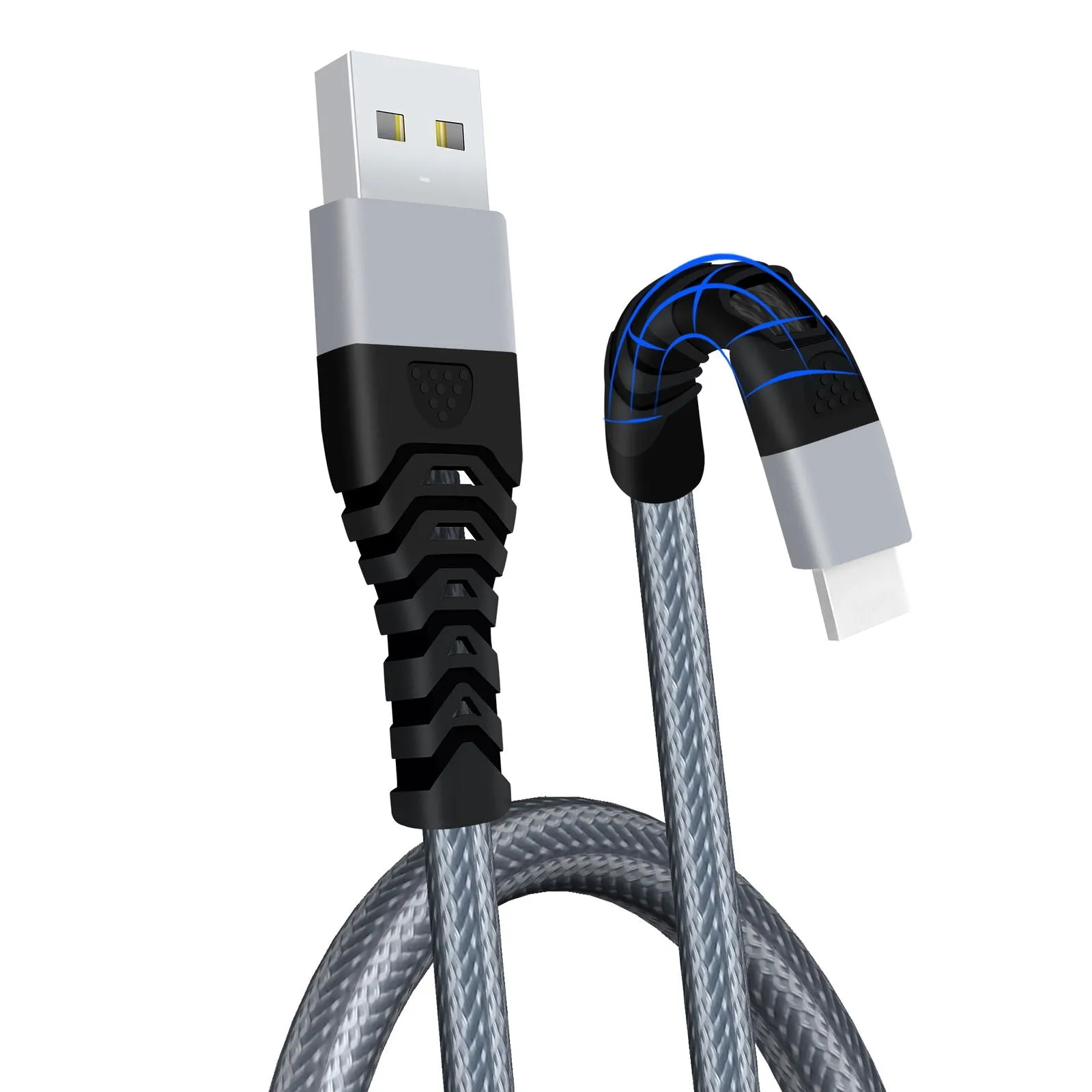 Braided Lightning Cable USB Heavy Duty Charger Charging Data Lead For iPhone's