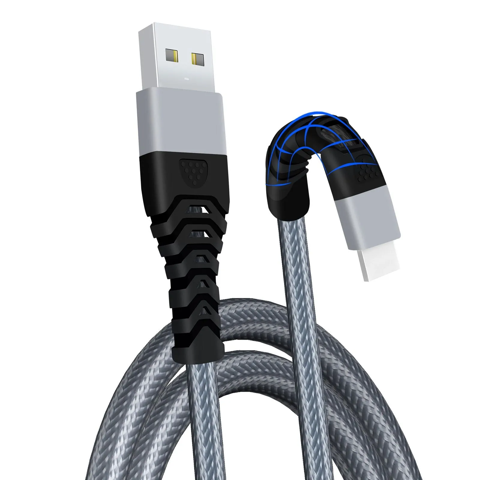 Braided Lightning Cable USB Heavy Duty Charger Charging Data Lead For iPhone's