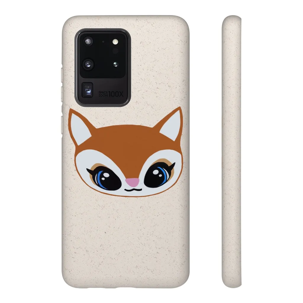 Brown Deer Head Biodegradable Case