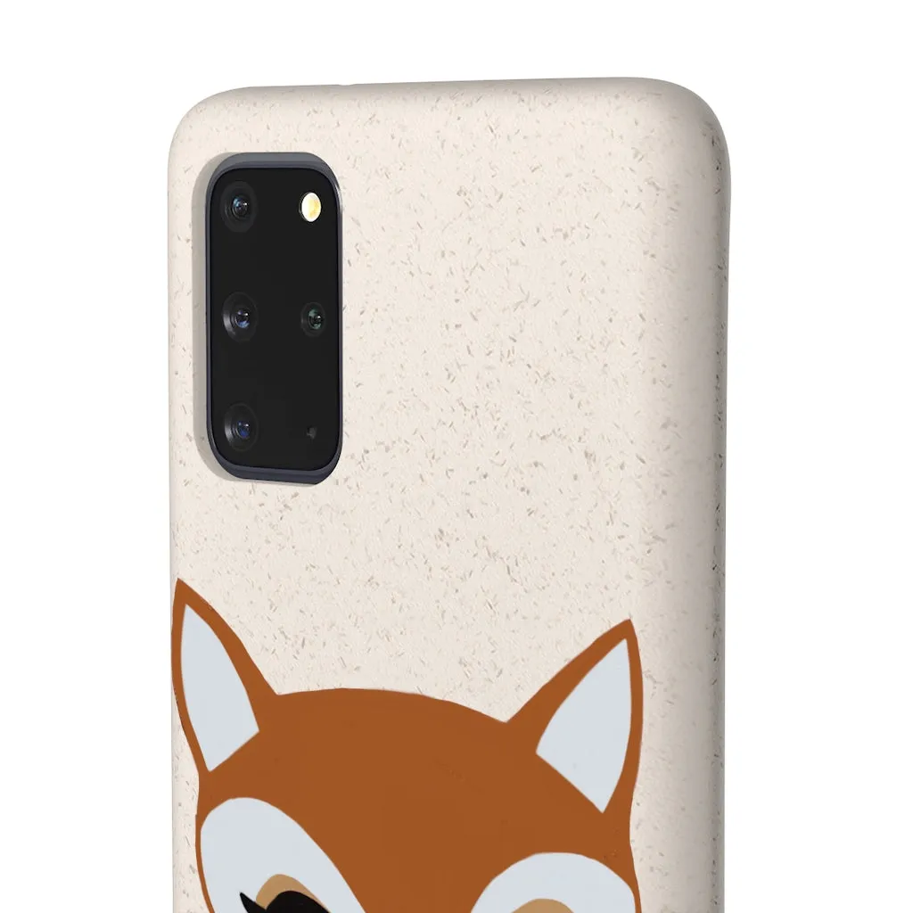 Brown Deer Head Biodegradable Case