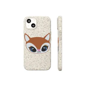 Brown Deer Head Biodegradable Case