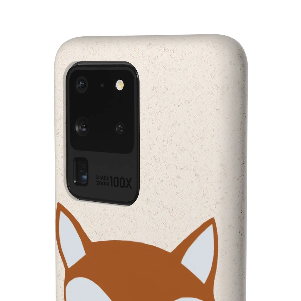 Brown Deer Head Biodegradable Case