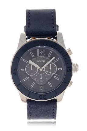 C4561 DARK BLUE Leather Watch