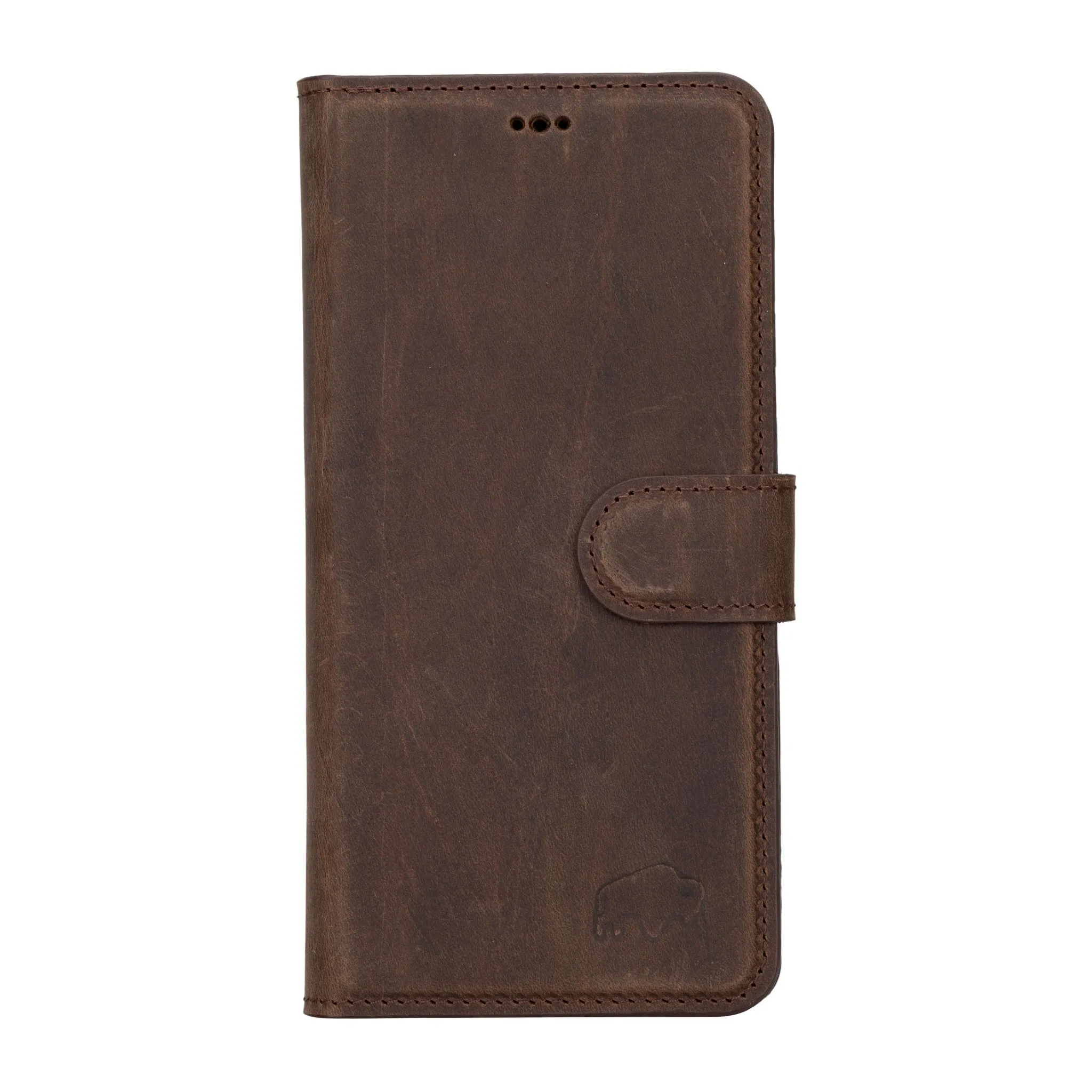 Carson Samsung Galaxy S23 Plus Wallet Case, Distressed Coffee