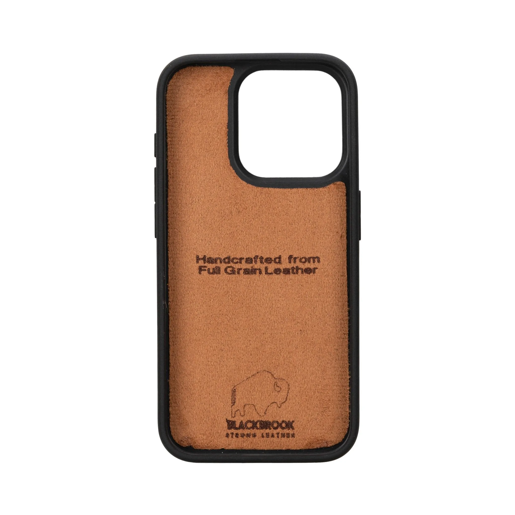 Carter iPhone 15 Pro Wallet Case, Golden Brown