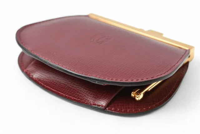 Cartier Vintage Leather Coin Case