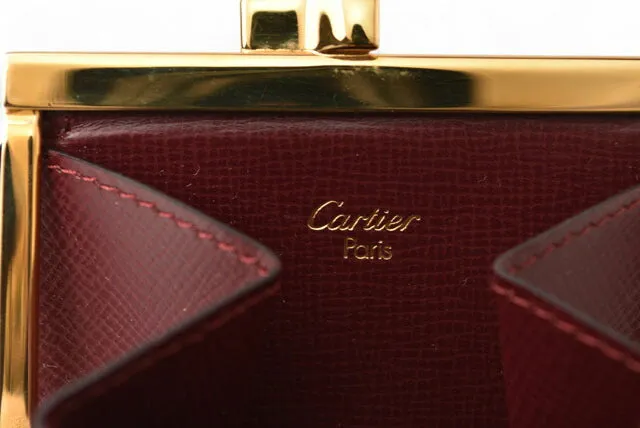 Cartier Vintage Leather Coin Case