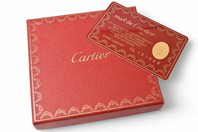 Cartier Vintage Leather Coin Case