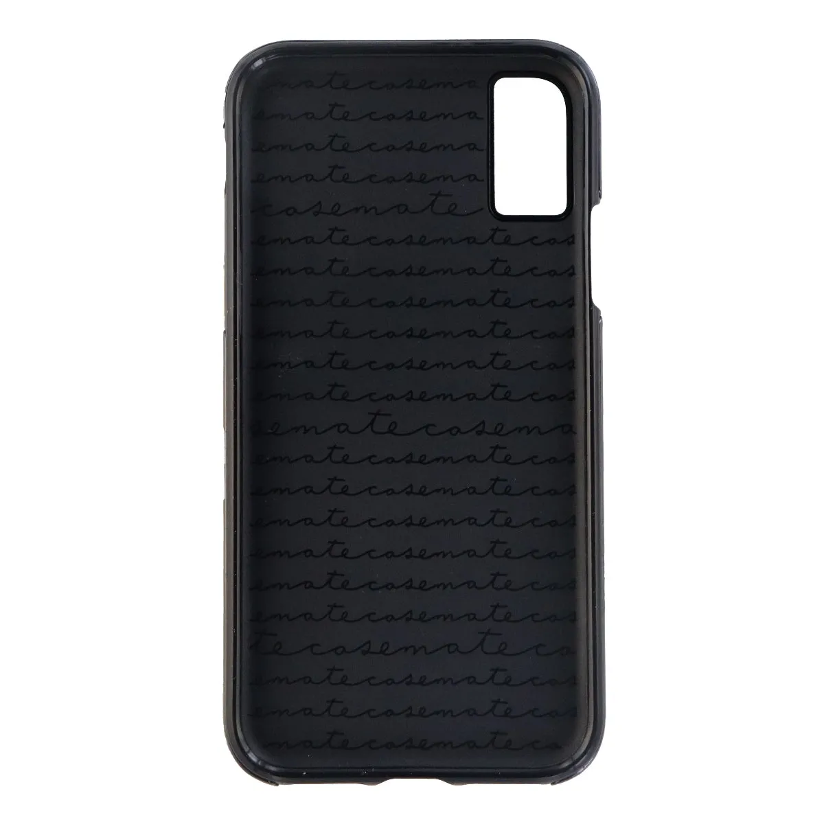 Case-Mate Compact Leather Mirror Case for Apple iPhone X - Black