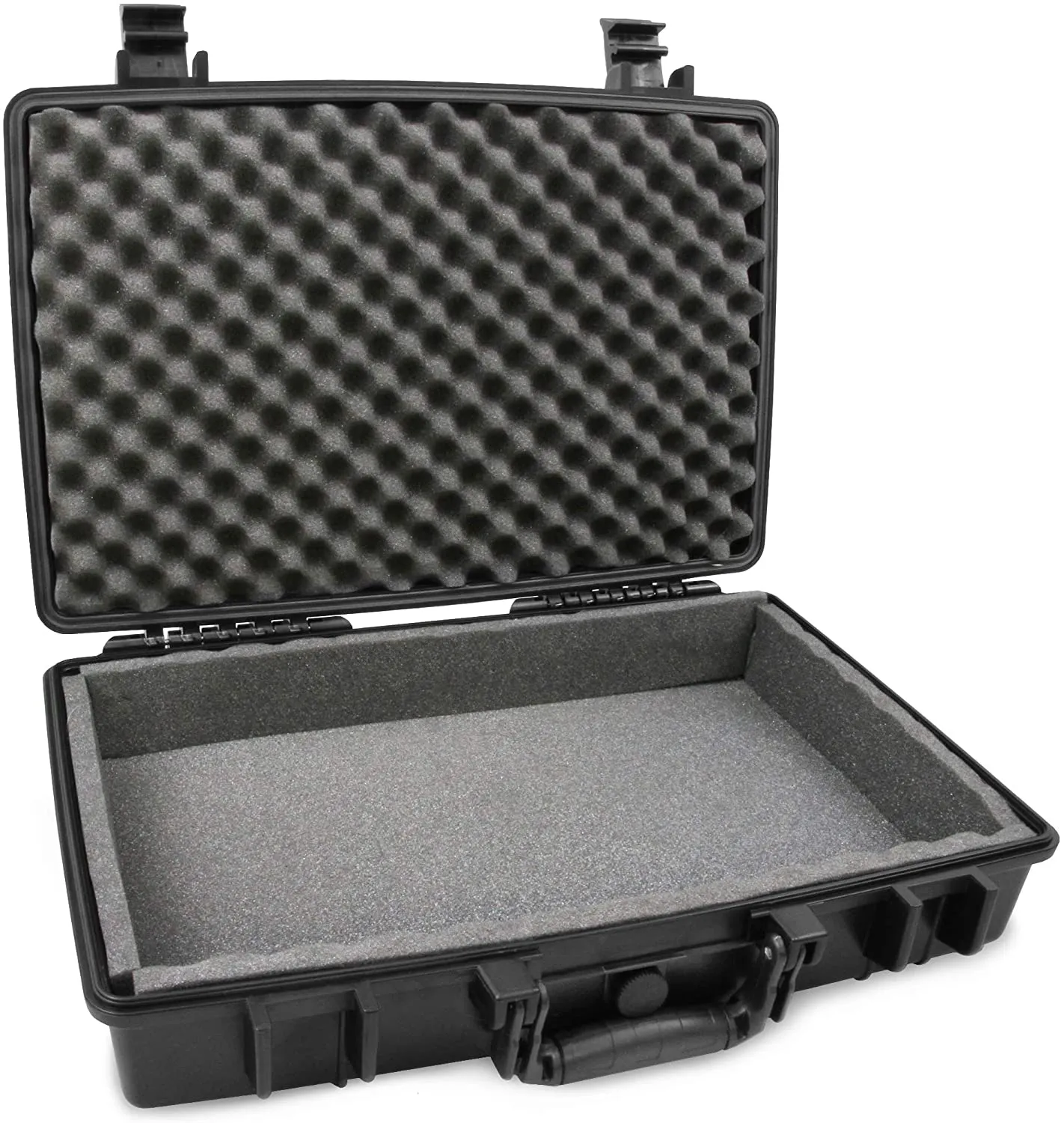 CASEMATIX Waterproof Mixer Carry Case Fits Rode Rodecaster Pro Podcast Production Studio and Adapter - Hard Carry Case With Padded Foam