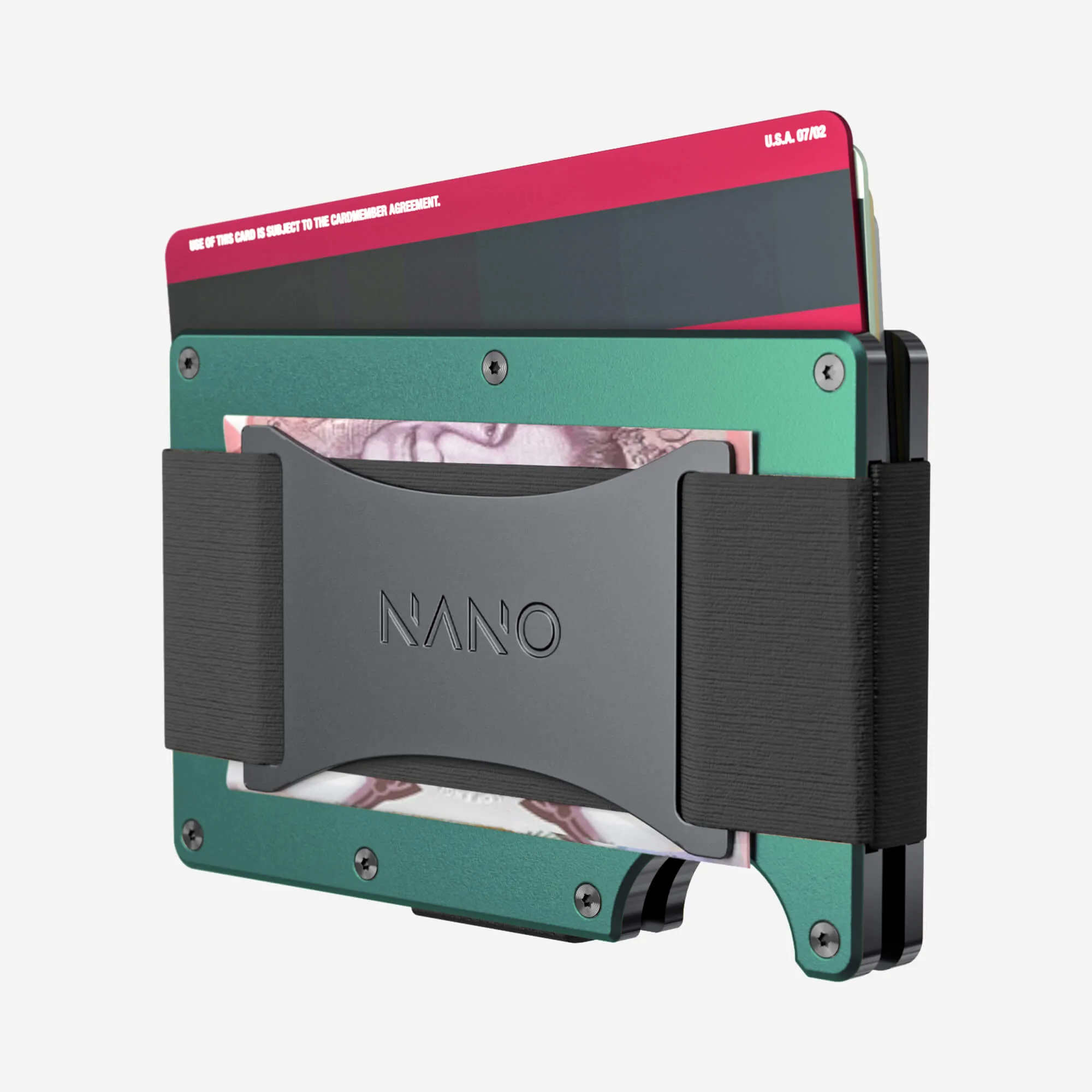 Cash Strap Wallet (Racing Green)