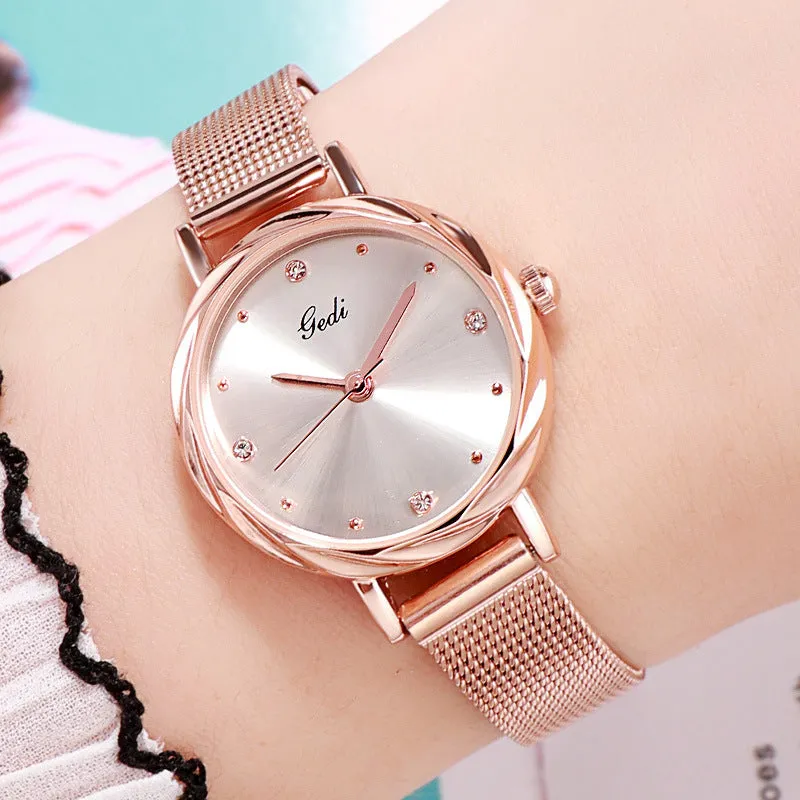 Casual Gradient Dial Women's Watch