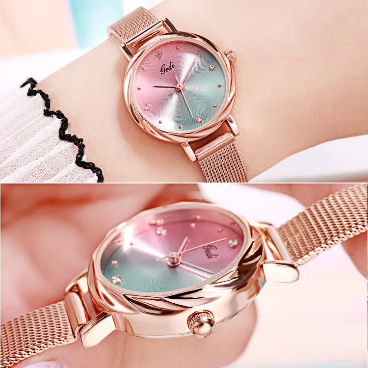 Casual Gradient Dial Women's Watch