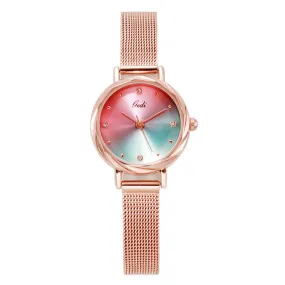 Casual Gradient Dial Women's Watch