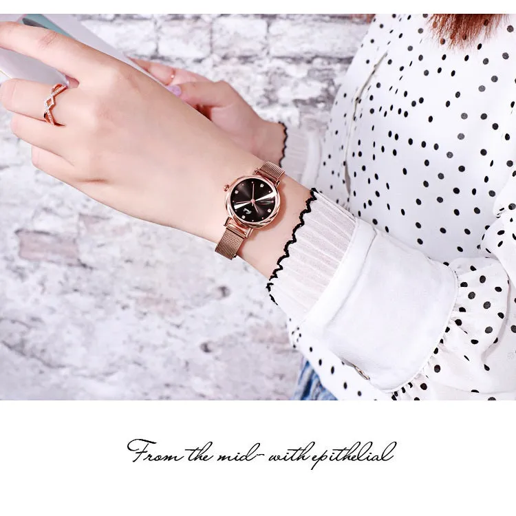 Casual Gradient Dial Women's Watch