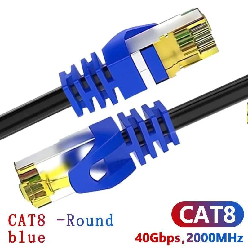 CAT8 Ethernet Cable: Hyper-Speed Data Transfer & Waterproof