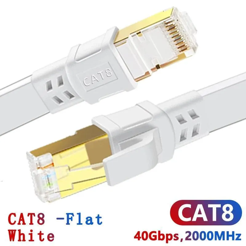 CAT8 Ethernet Cable: Hyper-Speed Data Transfer & Waterproof