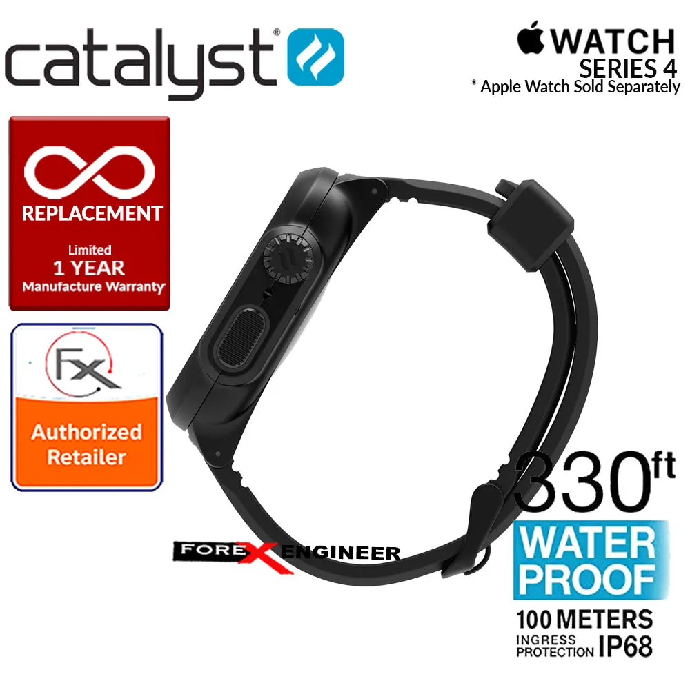 Catalyst Waterproof Case for Apple Watch Series SE - 6 - 5 - 4 - 44mm - Stealth Black 840625103706