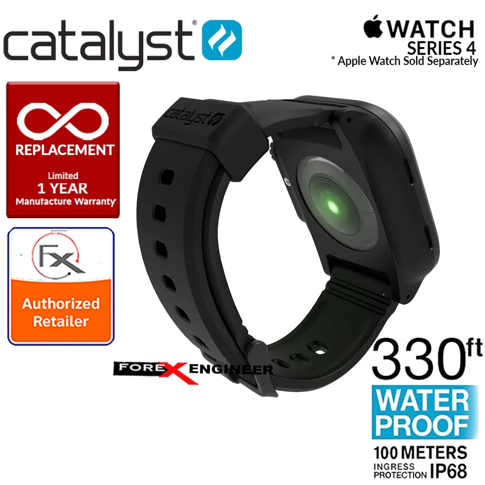 Catalyst Waterproof Case for Apple Watch Series SE - 6 - 5 - 4 - 44mm - Stealth Black 840625103706