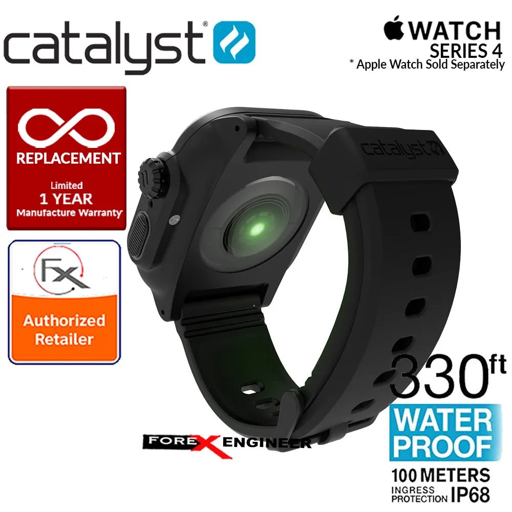 Catalyst Waterproof Case for Apple Watch Series SE - 6 - 5 - 4 - 44mm - Stealth Black 840625103706