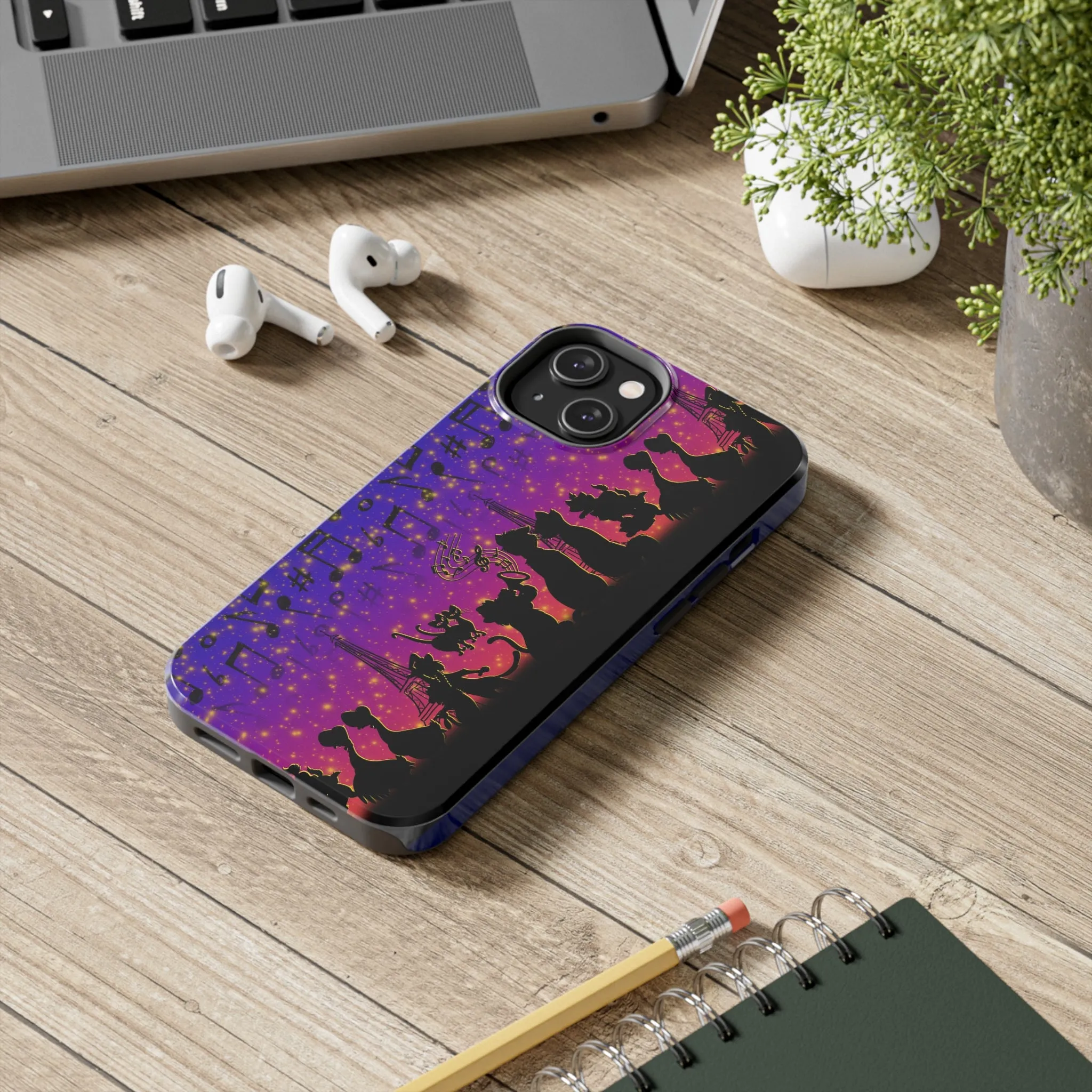 Cats Border Phone Case Gift Inspired Fan Art