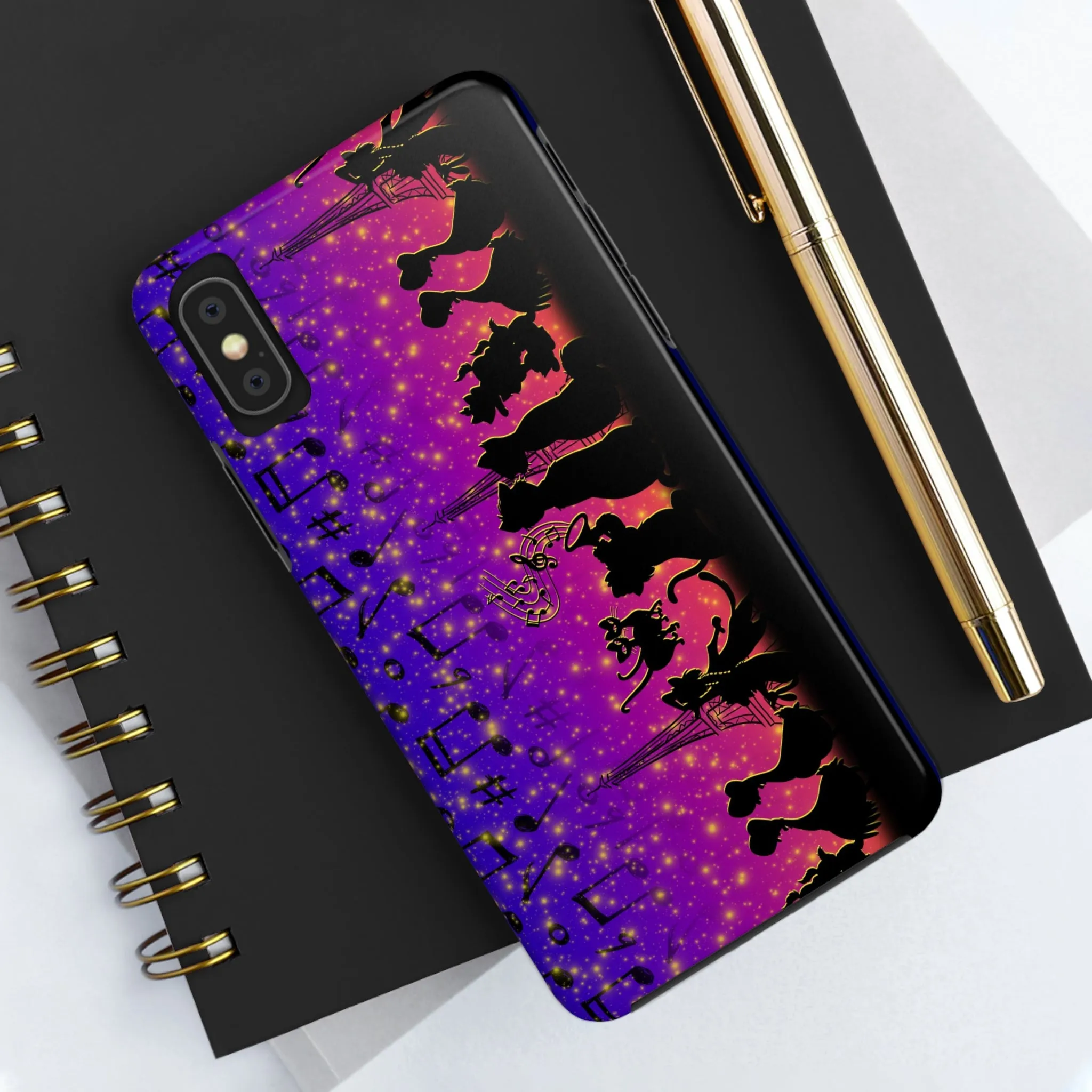 Cats Border Phone Case Gift Inspired Fan Art