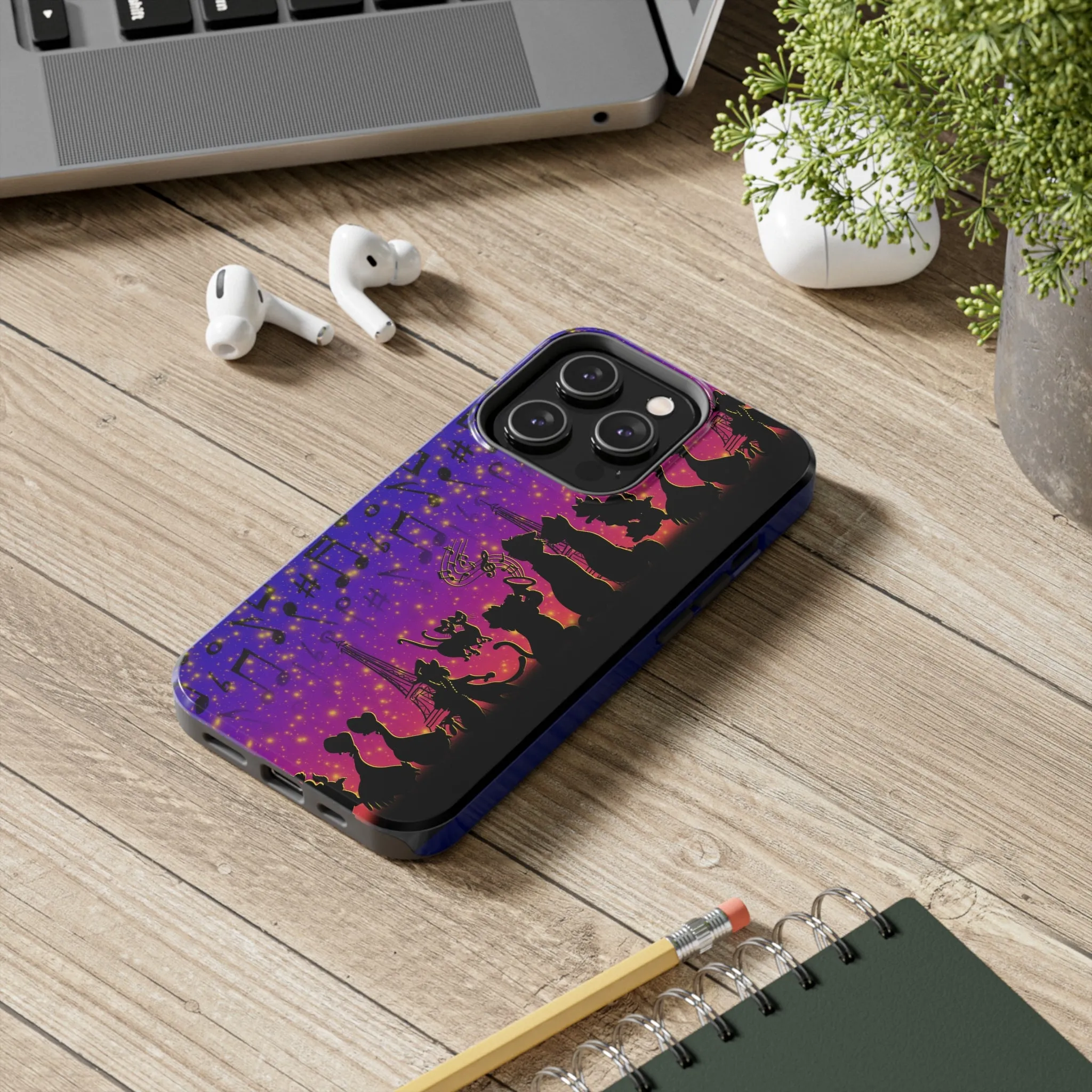 Cats Border Phone Case Gift Inspired Fan Art