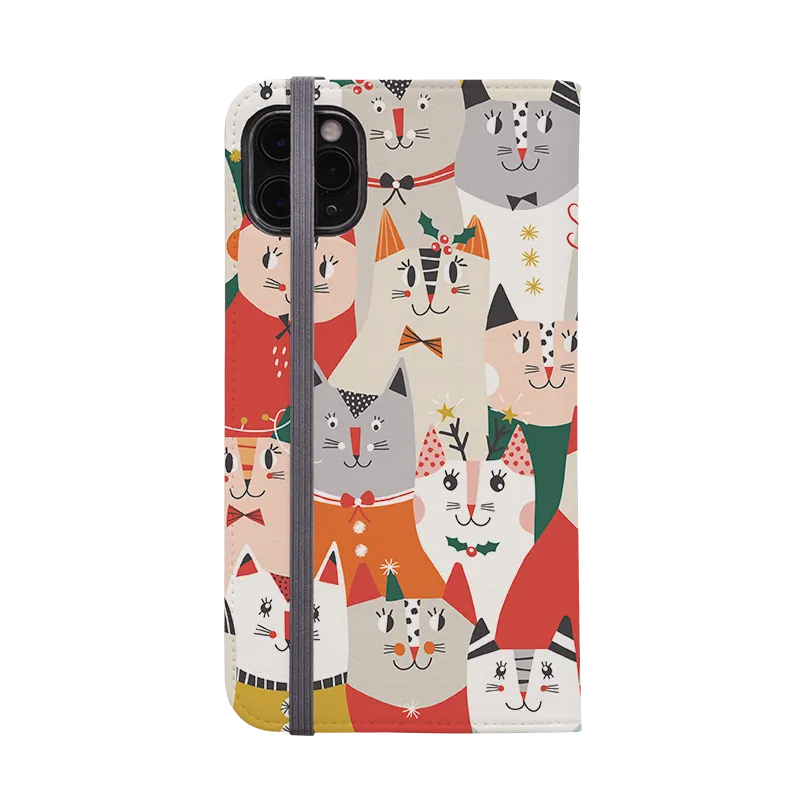 Christmas Cats Wallet Case By Ali Brookes